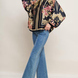 ROYAL TAPESTRY WOVEN TOP