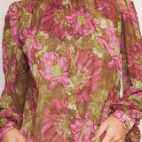 SECRET PETALS WOVEN TOP