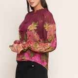 FLORA ROMANTICA WOVEN TOP