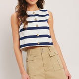 RIVIERA SAILOR WOVEN VEST
