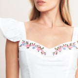 SWEETEST MOMENT WOVEN TOP