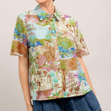 SUNSHINE GETAWAY WOVEN TOP
