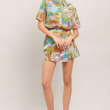SUNSHINE GETAWAY WOVEN TOP