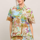 SUNSHINE GETAWAY WOVEN TOP