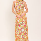 LUXE LOVE STORY WOVEN WOVEN CROP TOP
