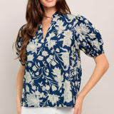 FEELING ROMANTIC WOVEN TOP