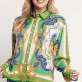 VINTAGE HEIRESS WOVEN TOP