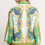 VINTAGE HEIRESS WOVEN TOP