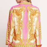 VINTAGE HEIRESS WOVEN TOP