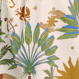 SUNLIT GARDEN WOVEN OFF SHOULDER TOP