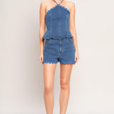 SUNNY DAY DENIM TOP