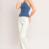SUNNY DAY DENIM TOP