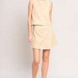 ELEVATED ESSENTIAL WOVEN TOP