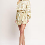 PALM BAZAAR WOVEN TOP