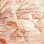 Fabric detail of Flying Tomato Delicate Dream Power Mesh Top in peach