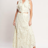 BALLET MUSE WOVEN LACE TOP