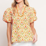 JUST ADD SUNSHINE WOVEN TOP