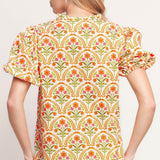 JUST ADD SUNSHINE WOVEN TOP
