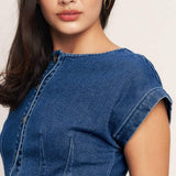 THE ONE YOU KEEP DENIM TOP