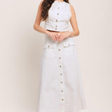 EASY WEAR WESTERN WOVEN TOP