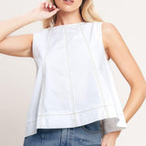 YOU CAN’T MISS WOVEN TOP