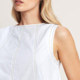 YOU CAN’T MISS WOVEN TOP