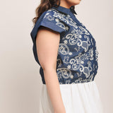 HANDCRAFTED FEEL EMBROIDERY TOP