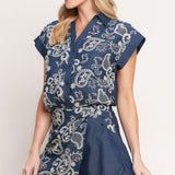 HANDCRAFTED FEEL EMBROIDERY TOP