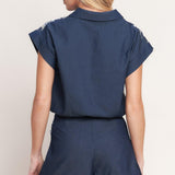 HANDCRAFTED FEEL EMBROIDERY TOP