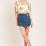 BREEZE STORY WOVEN TOP