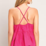 SWEET SUMMER WOVEN TOP