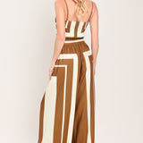 LUXE COAST WOVEN TOP AND PANT SET