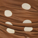 FRENCH GIRL POLKA DOT POWER MESH TUBE TOP