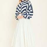 ST. TROPEZ STRIPE WOVEN TOP