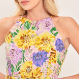 BLOSSOM MARKET WOVEN TOP