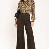 JUNGLE GLAM WOVEN TOP