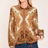 PAISLEY PALACE WOVEN TOP