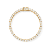 Laura Geometric Necklace & Bracelet Set Gold