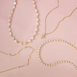 Pearl Cross Necklace