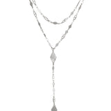 Augustine Layered Lariat Necklace