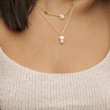 Olivia Opal and Crystal Necklace