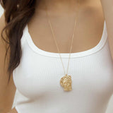 Zodiac Double Medallion Necklace