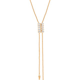 Crystalized Bolo Necklace