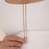 Crystalized Bolo Necklace