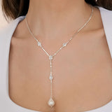 Dripping Crystal Lariat