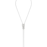 Metal Moderna Bolo Necklace