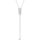 Metal Moderna Bolo Necklace