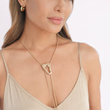Molten Muse Bolo Necklace