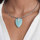 Turquoise Solstice Pendant Choker