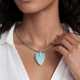 Turquoise Solstice Pendant Choker